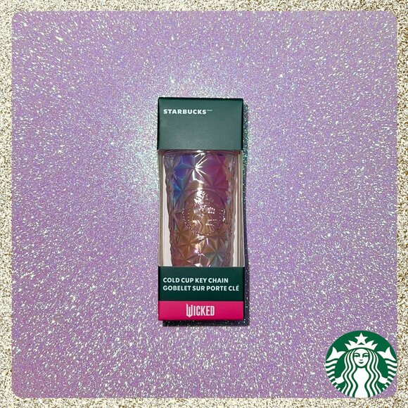 Starbucks Accessories - 2024 Starbucks Wicked Glinda Cold Cup Keychain NIB